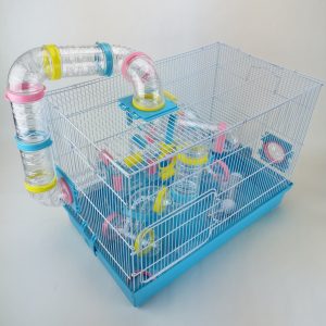 hamster cage with tunnels
