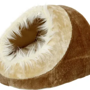 cozy cat cave bed