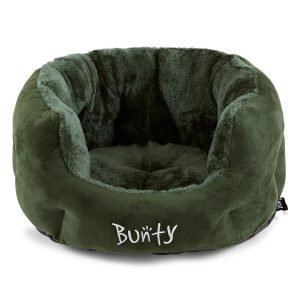 green dog bed