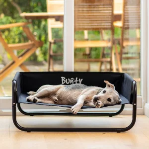 high sided elevated dog bed